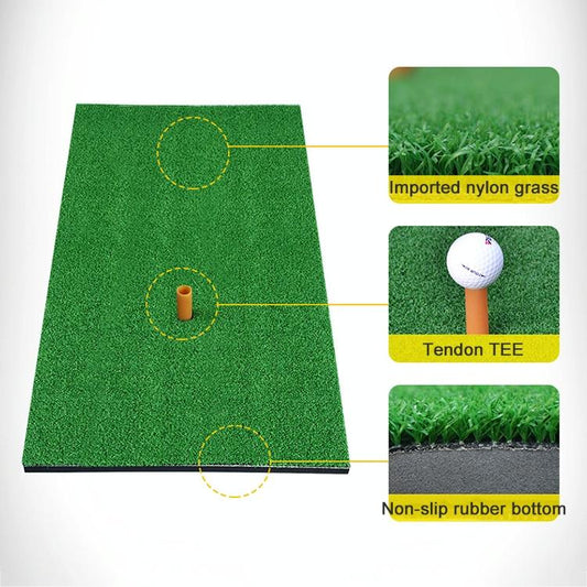 NNEIDS Premium Indoor Golf Mat With Tee - 30X90Cm-1