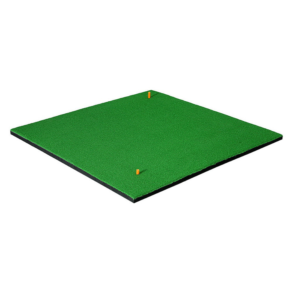 NNEDSZ Golf Hitting Mat Portable Driving Range Practice Training Aid 150x150cm-0