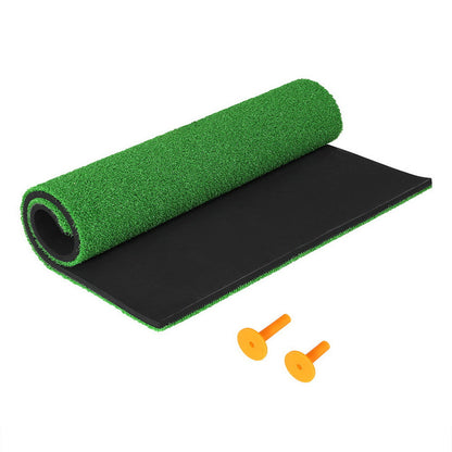 NNEDSZ Golf Hitting Mat Portable Driving Range Practice Training Aid 150x150cm-2