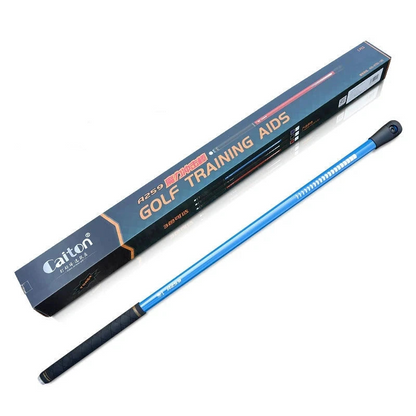 Golf Swing Trainer – Magic Impact Stick (95cm, 0.9kg, Blue)-0