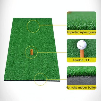 NNEIDS Premium Indoor Golf Mat With Tee - 30X90Cm-1
