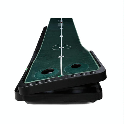 NNEIDS Tl010 Indoor Golf Adjustable Slope Push Rod Practice Home Velvet Practice Blanket Single Exercise Device English Packaging-0