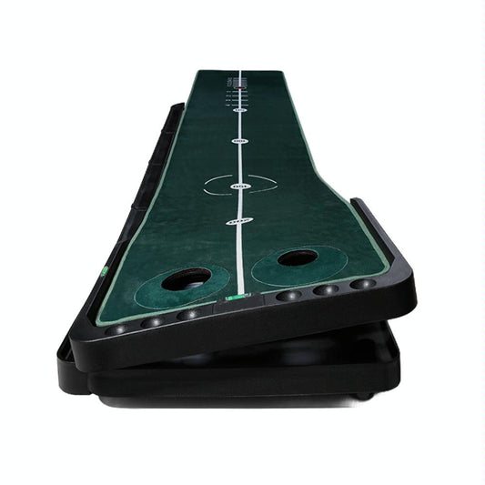 NNEIDS Tl010 Indoor Golf Adjustable Slope Push Rod Practice Home Velvet Practice Blanket Single Exercise Device English Packaging-0