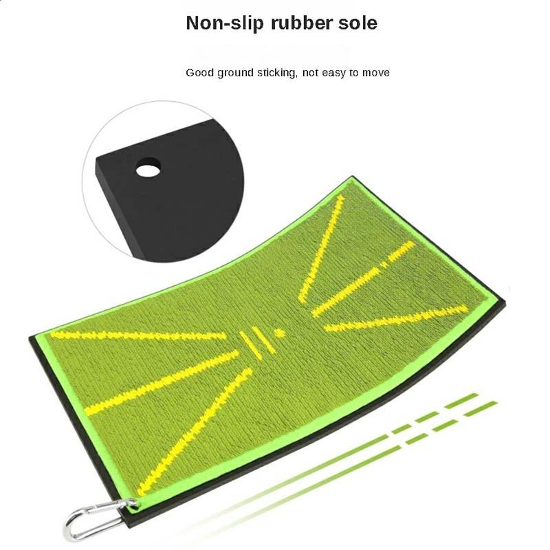 NNEIDS Improve Your Golf Swing With Training Pad And Sponge Balls-4